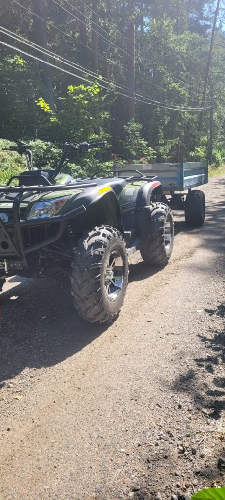 ATV 4X4 100% eldriven fyrhjuling KM Tundra vuxen